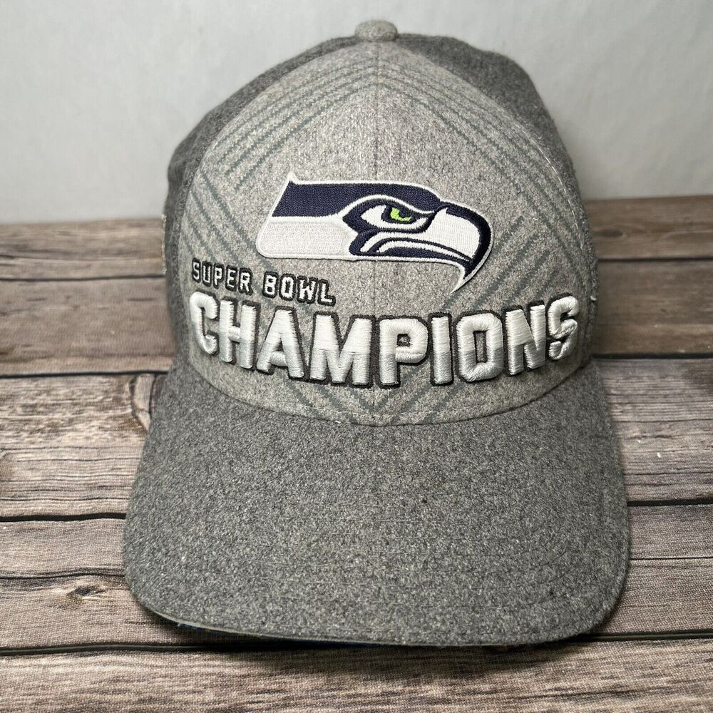 Seattle Seahawks Super Bowl Champions XLVIII NFL New Era 9Forty Strapback Hat